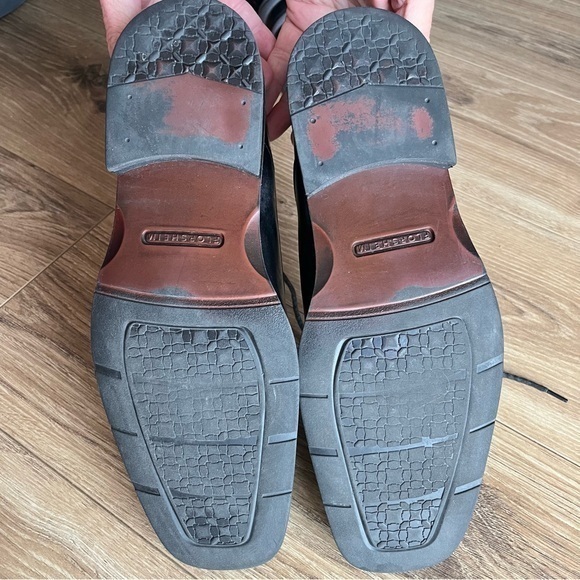 Florsheim Bio Comfort Men Size 10D Black Leather Oxford Shoes Model # 14051-001 - Picture 14 of 16